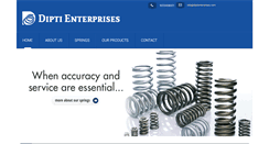 Desktop Screenshot of diptienterprises.com
